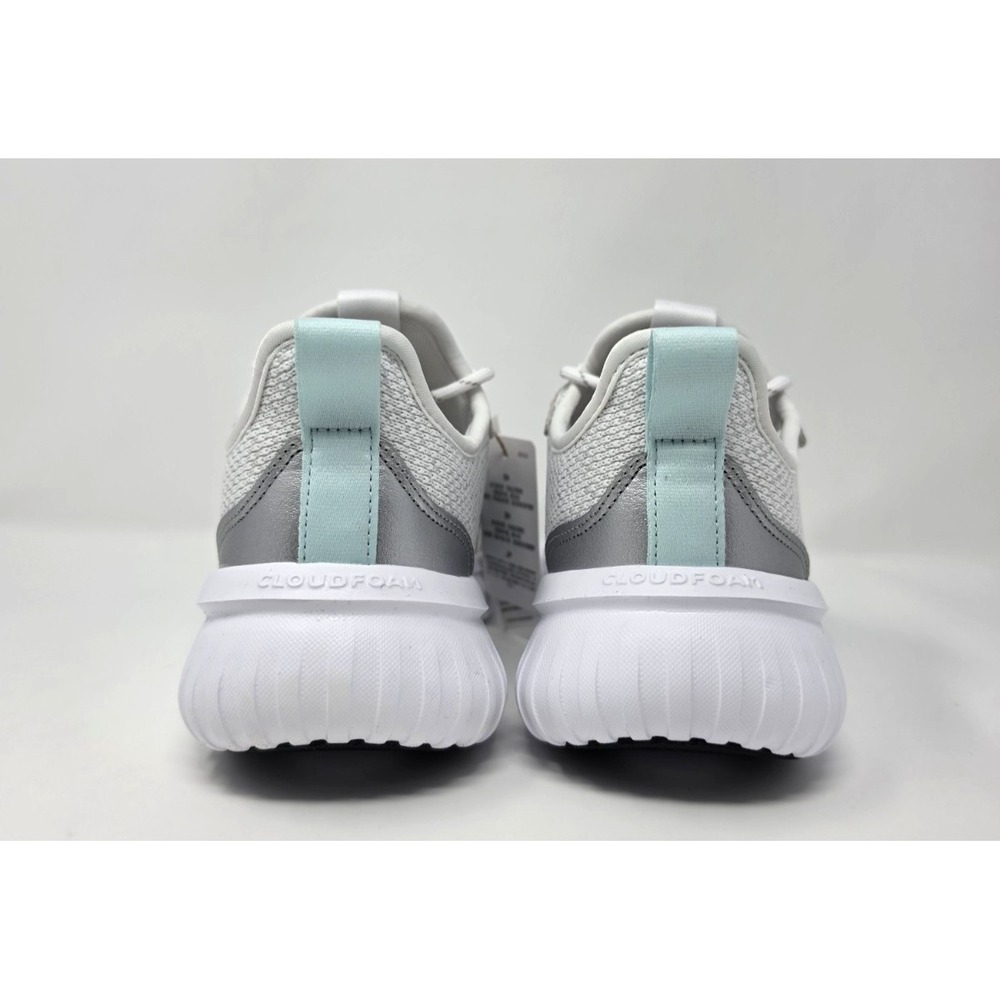 Adidas Kaptir Flow 2.0 White/Aqua/Silver Metallic Women's Size 7 NWB‎ - Picture 5 of 11